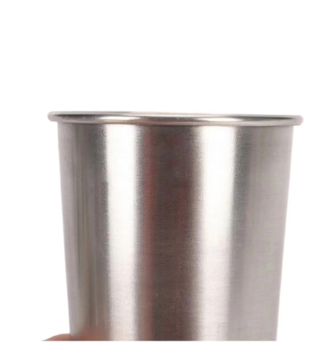 16oz Stainless Steel Pint Beer Cup Glass 1