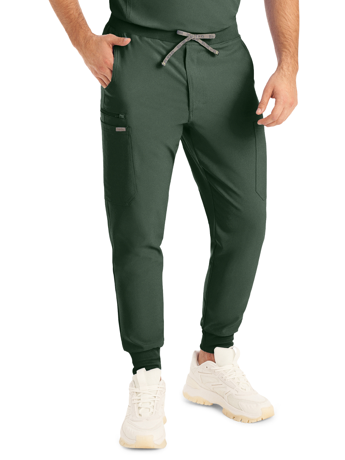 Landau - Forward - Men's Seven-Pocket Mid-Rise Triple-Elastic Waist Jogger Pant 9