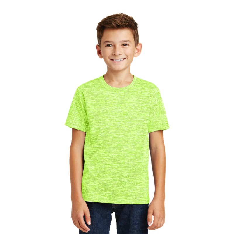Sport-Tek Youth PosiCharge Electric Heather Tee. 21