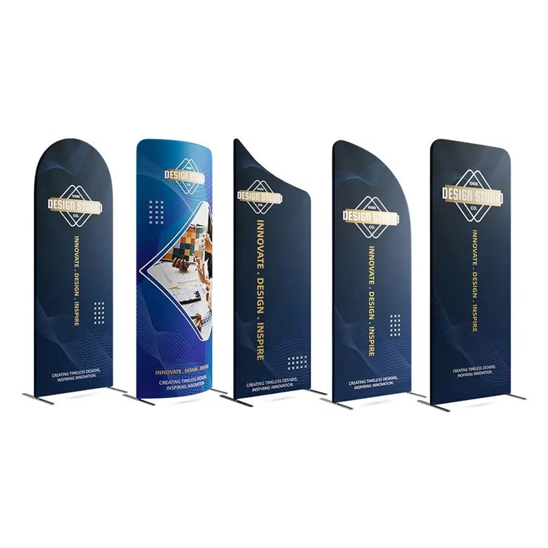 Tension Fabric with Magnetic Banner Stand 5