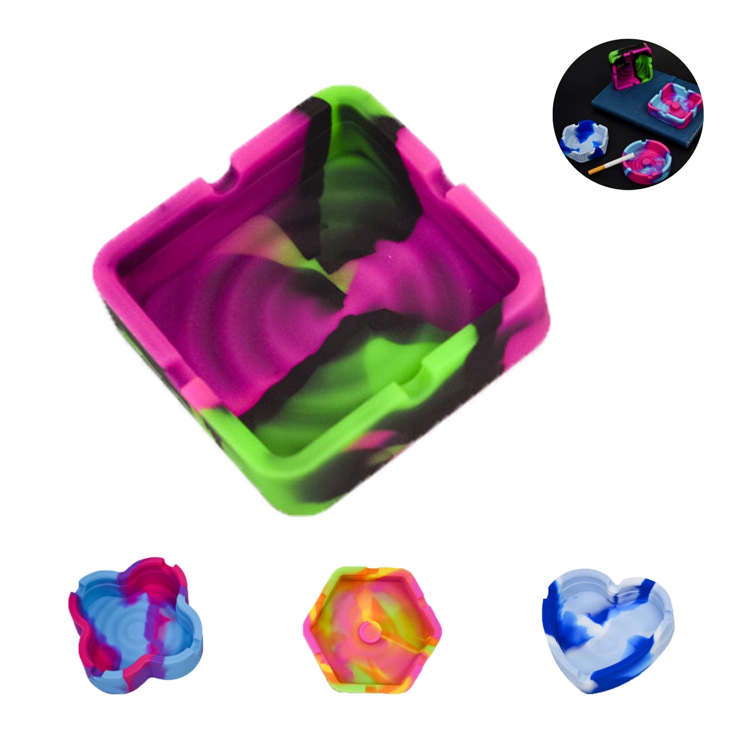 Silicone Ashtray 2