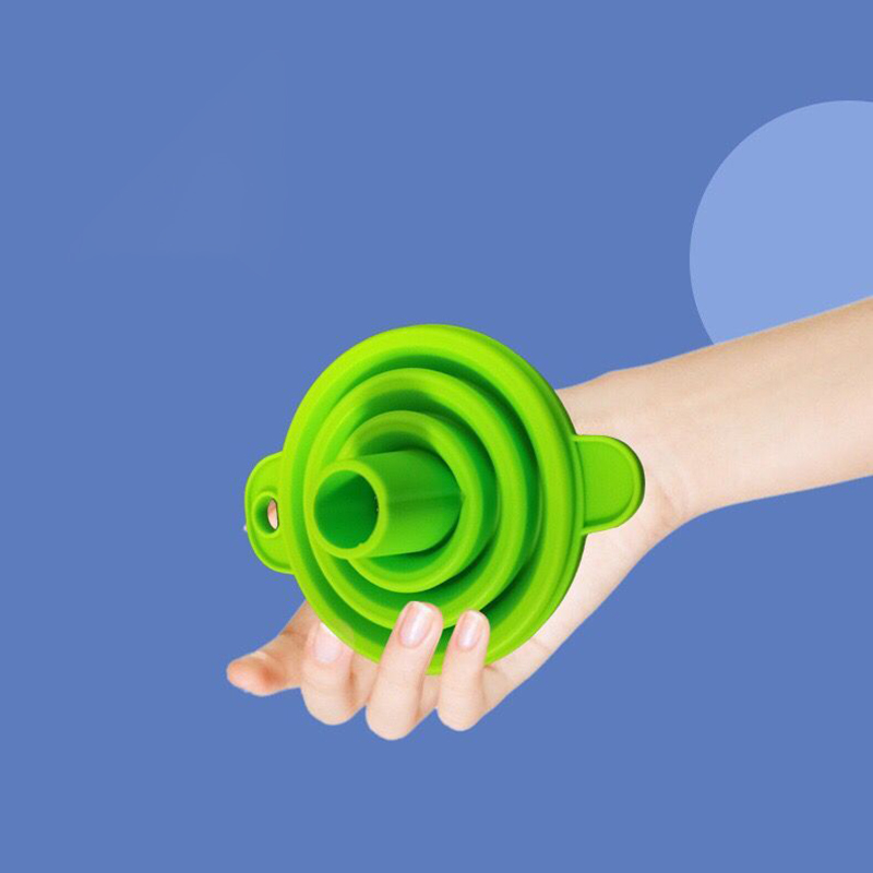 Collapsible Silicone Funnels Foldable Kitchen Funnels for Water Bottle 14