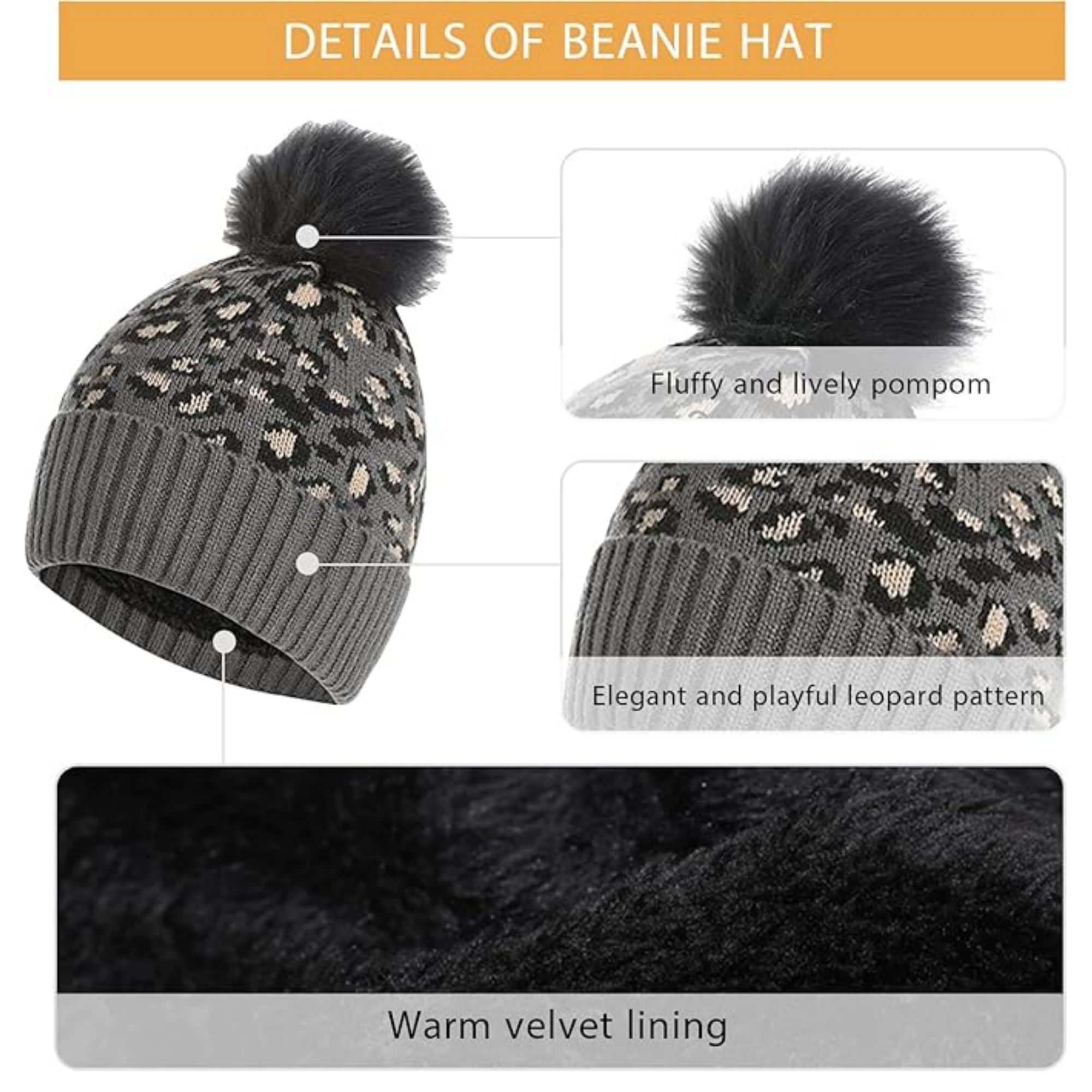 3 In 1 Winter Warm Set For Women 7