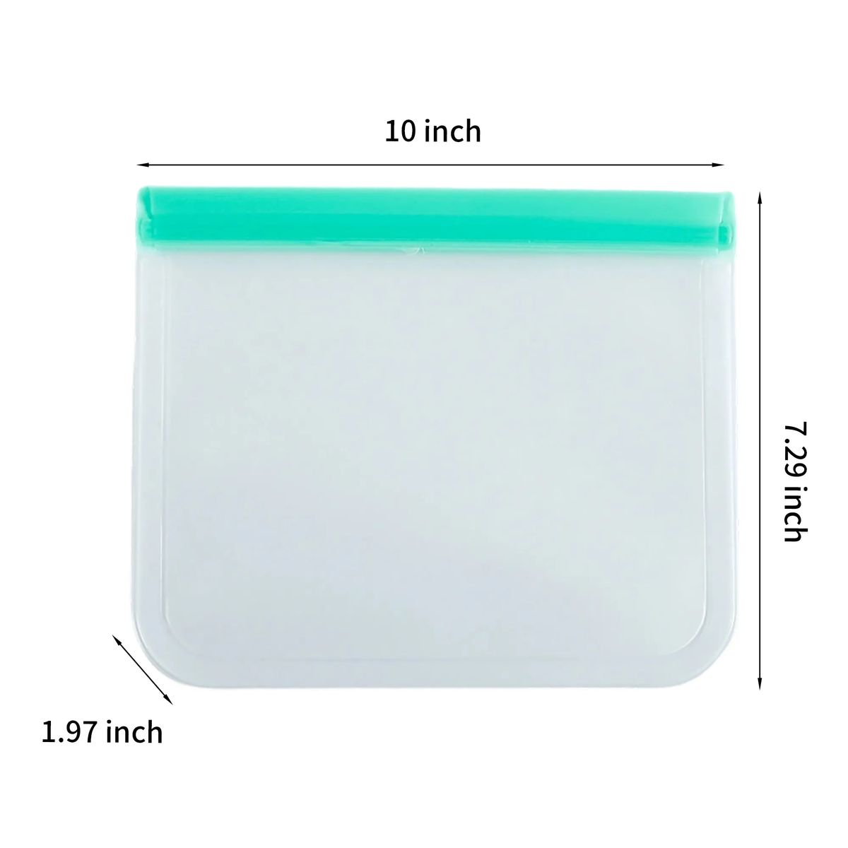 Transparent PEVA Food Bag for Kitchen Organization 8