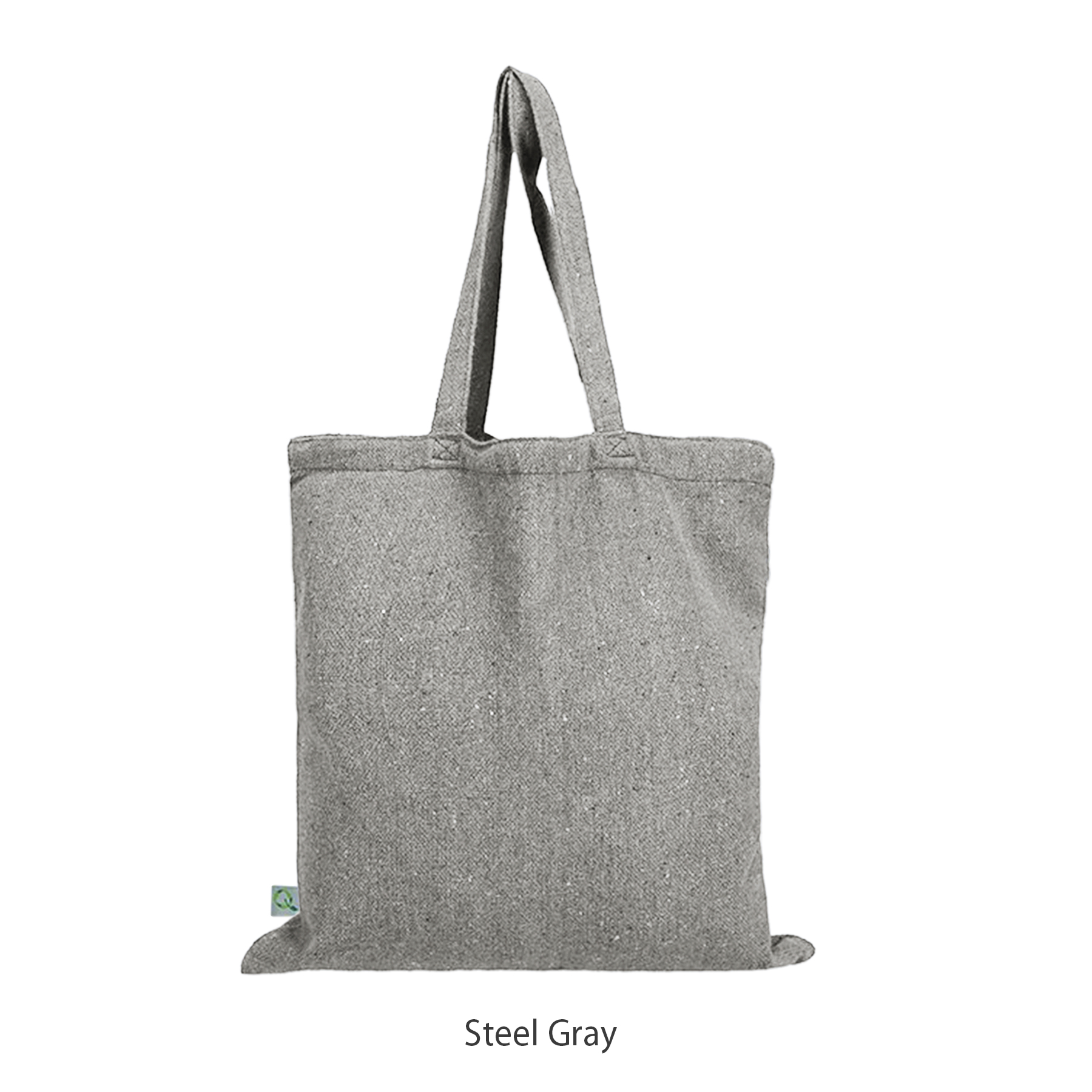 12 oz. Heavy Cotton Canvas Heather Tote Bag 4