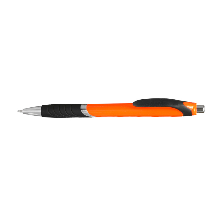 Bright Colors Rubber Grip Ballpoint Pen 11