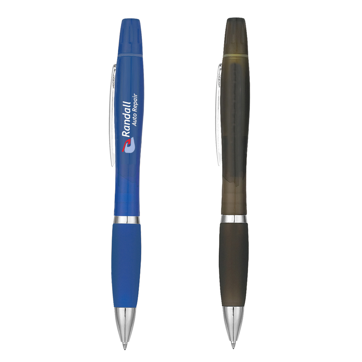 Twin-Write Pen & Highlighter With Antimicrobial Additive
