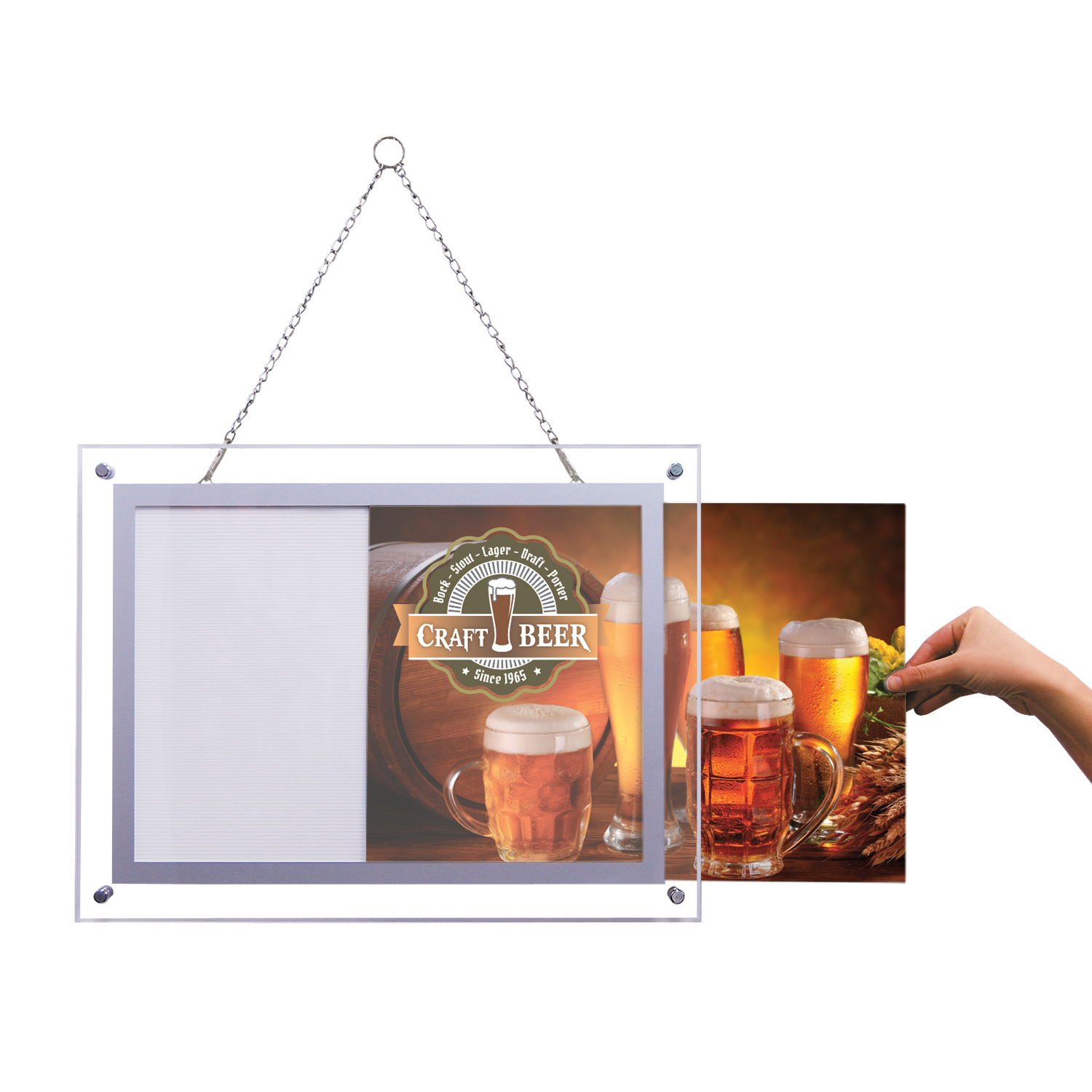 14" x 20" Crystal Edge Display Graphic Insert 3