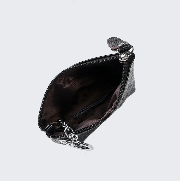 Leather Double Zipper Wallet 6