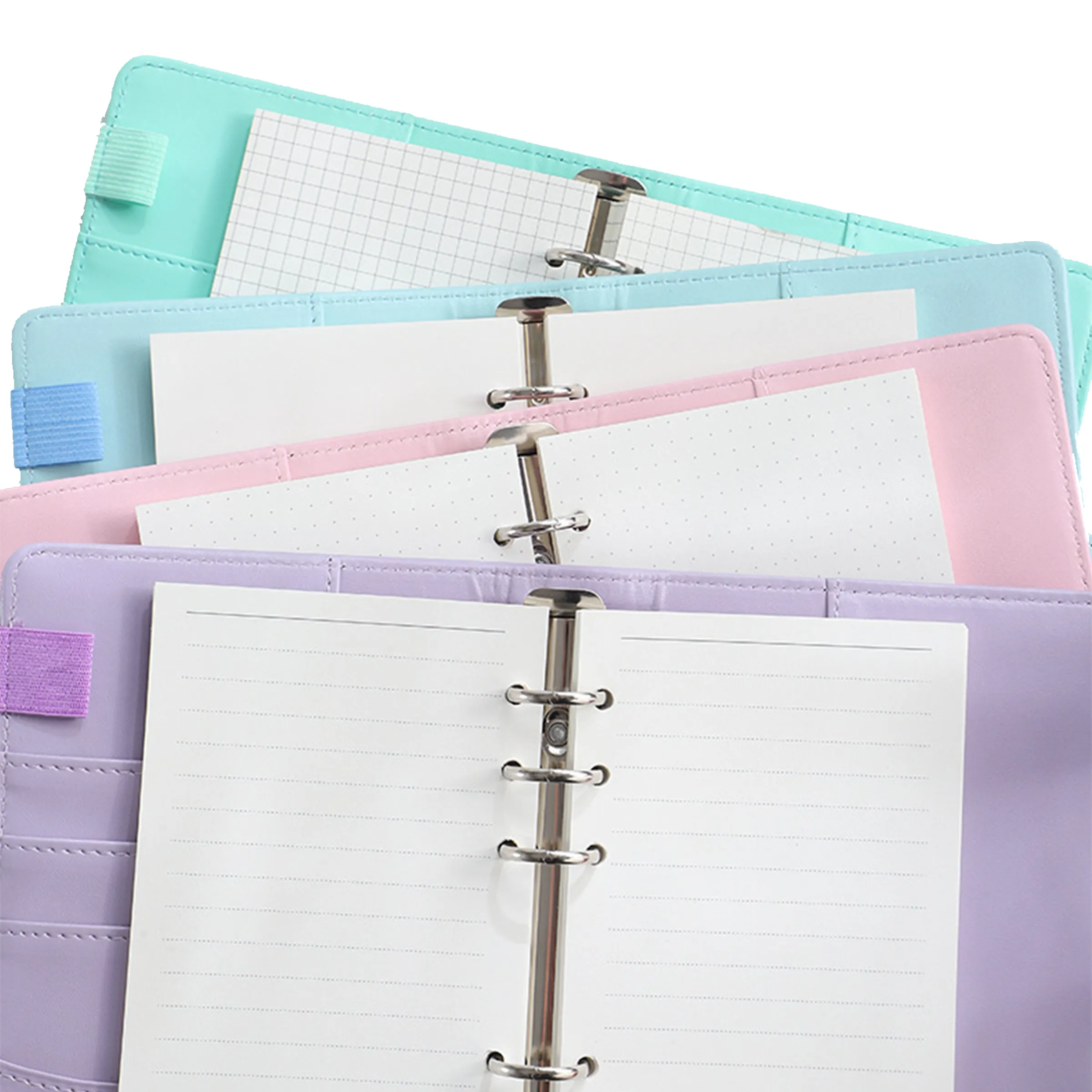 A5/A6/A7 PU Leather Notebook With Magnetic Buckle Closure 3