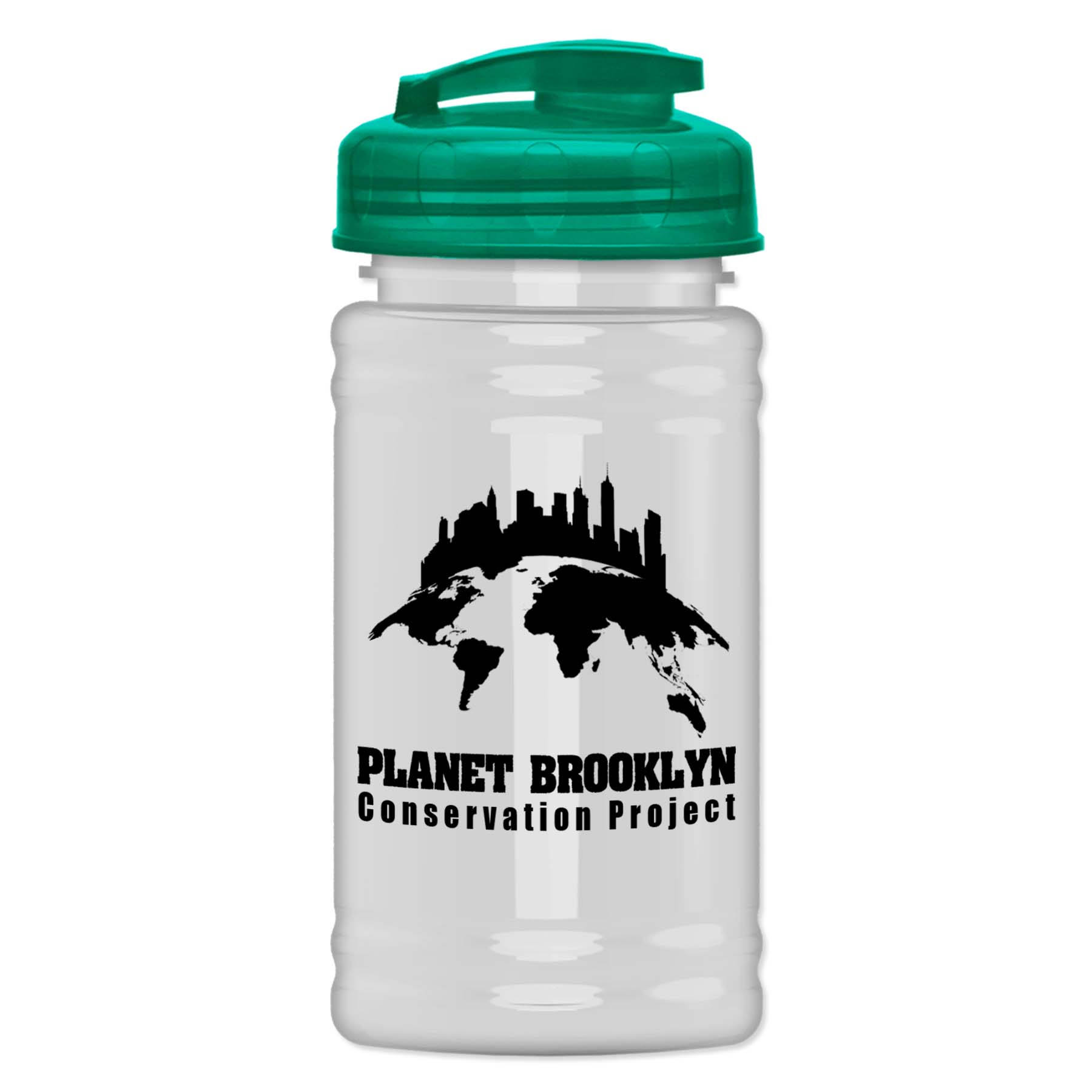 UpCycle - Mini 16 oz. rPet Sports Bottle with USA Flip 19