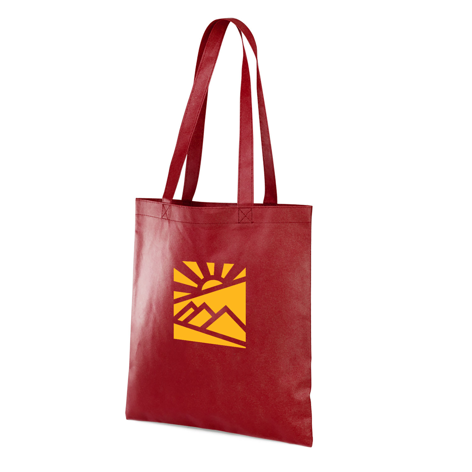 Speedy Shopper Non-Woven Reusable Tote Bags (2 Color Imprint) 9