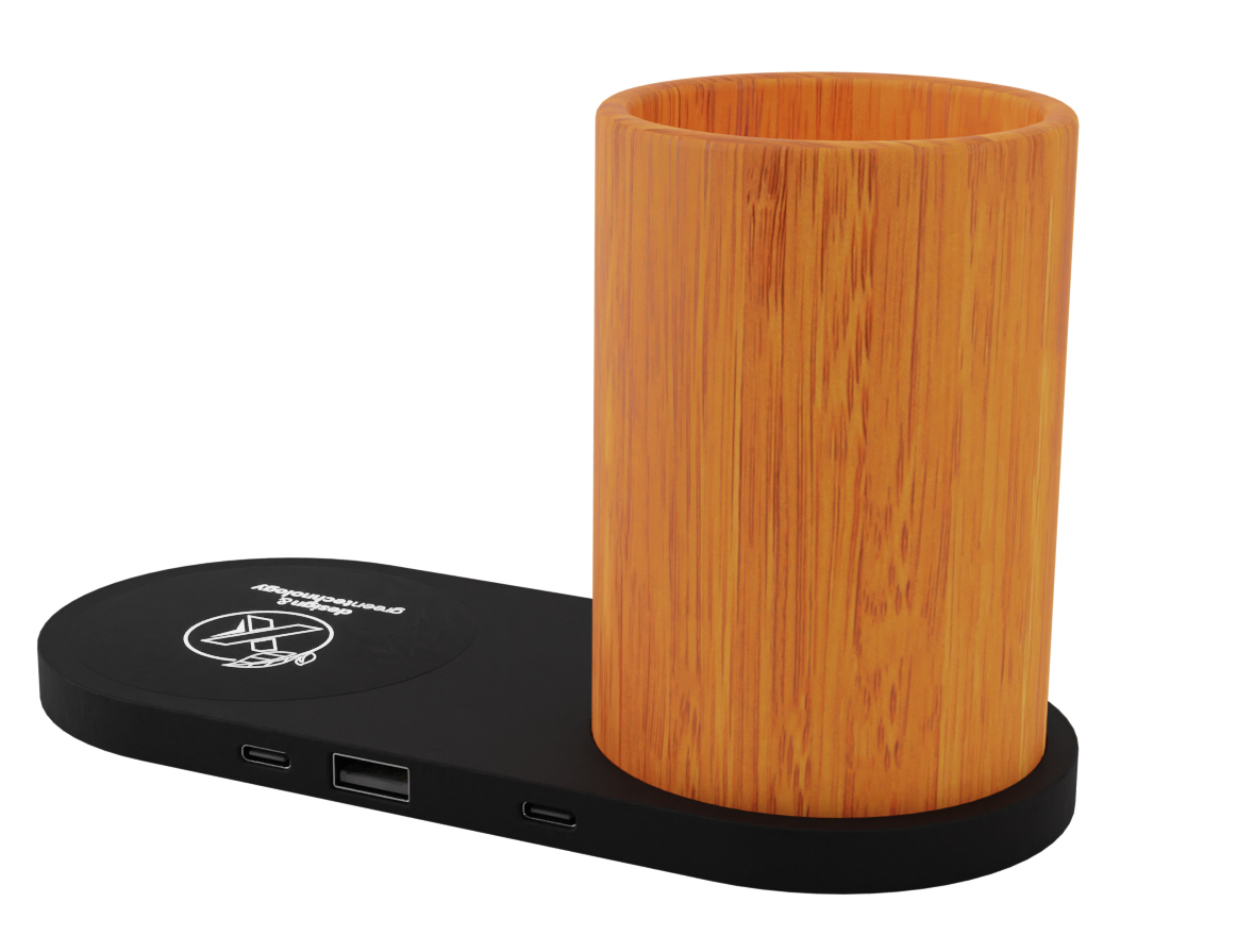 SCX Innovative Design™ Desk Organizer with 10W Charging Base 6
