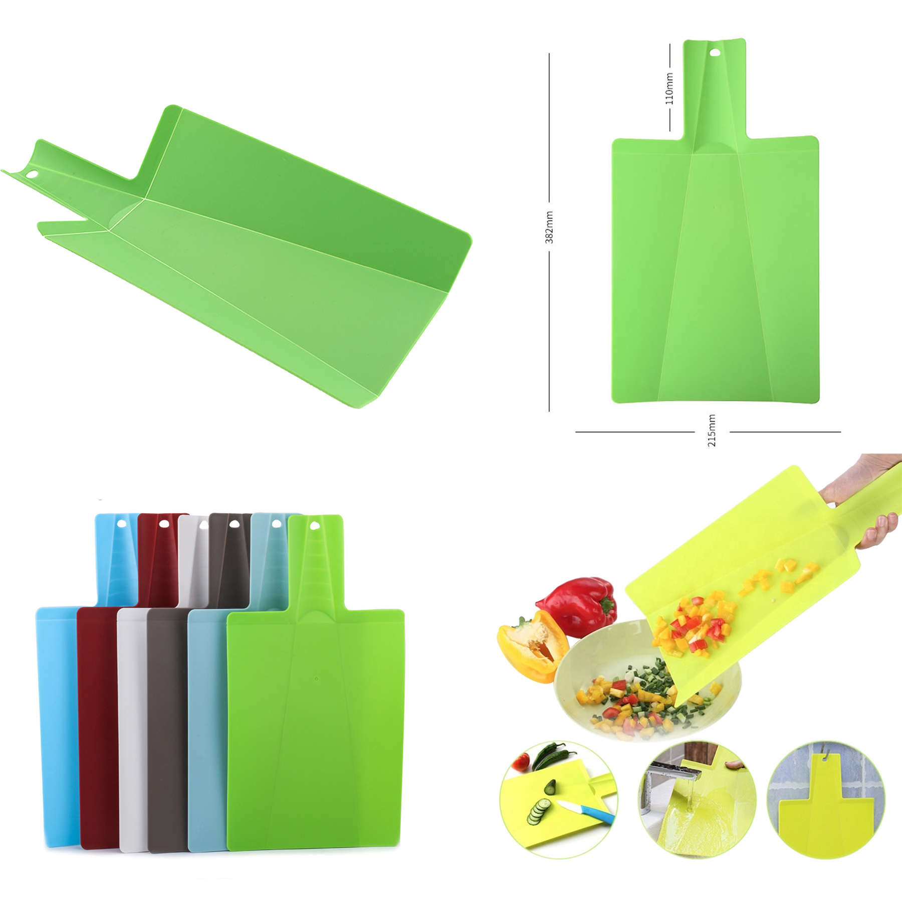 Foldable Plastic Cutting Board 1