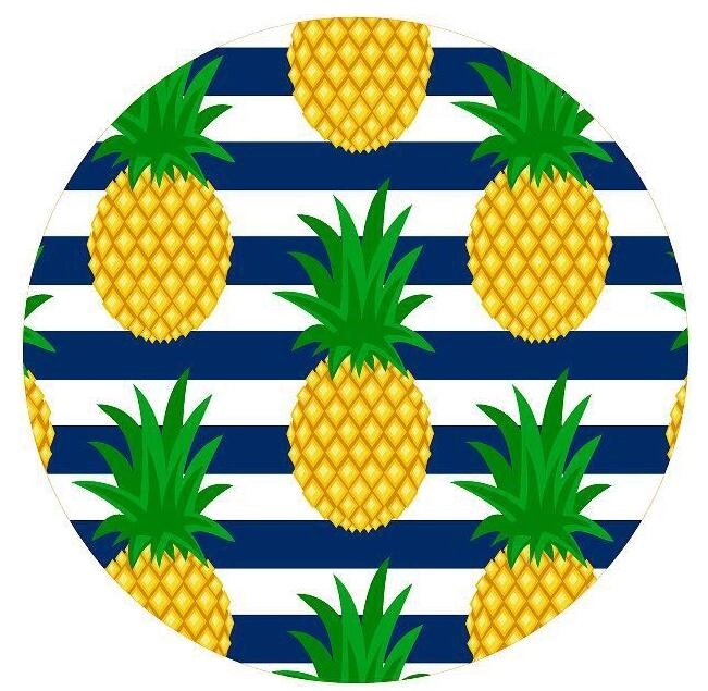Large Microfiber Printed Round Beach Towels 9