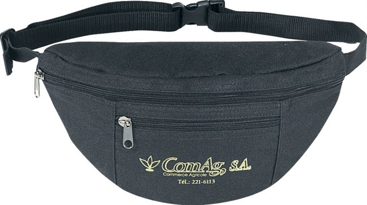 Poly Two-Zipper Fanny Pack 2