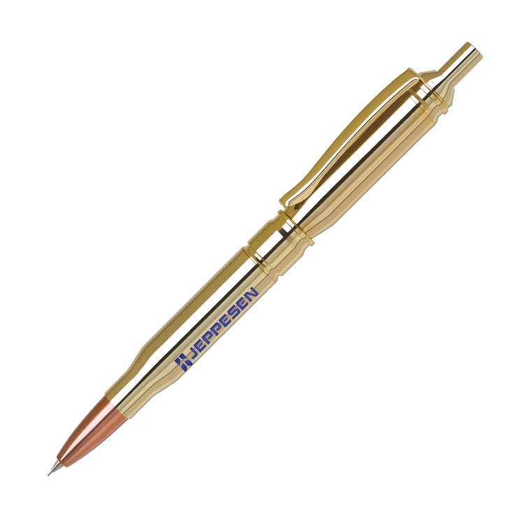 Brass Bullet ll Mechanical Pencil ( Gold - 7mm Lead) 1