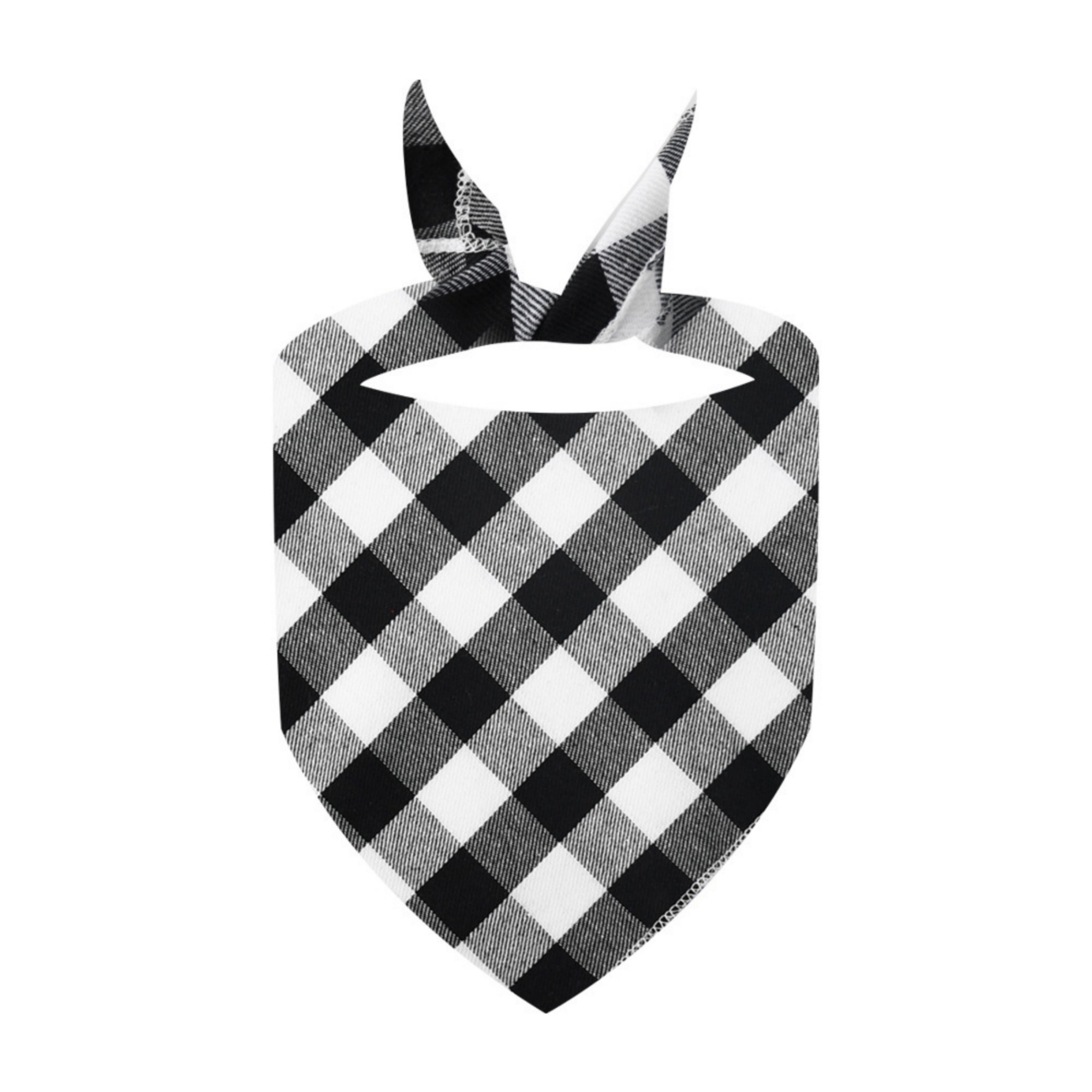 Durable Plaid Dog Scarf 6