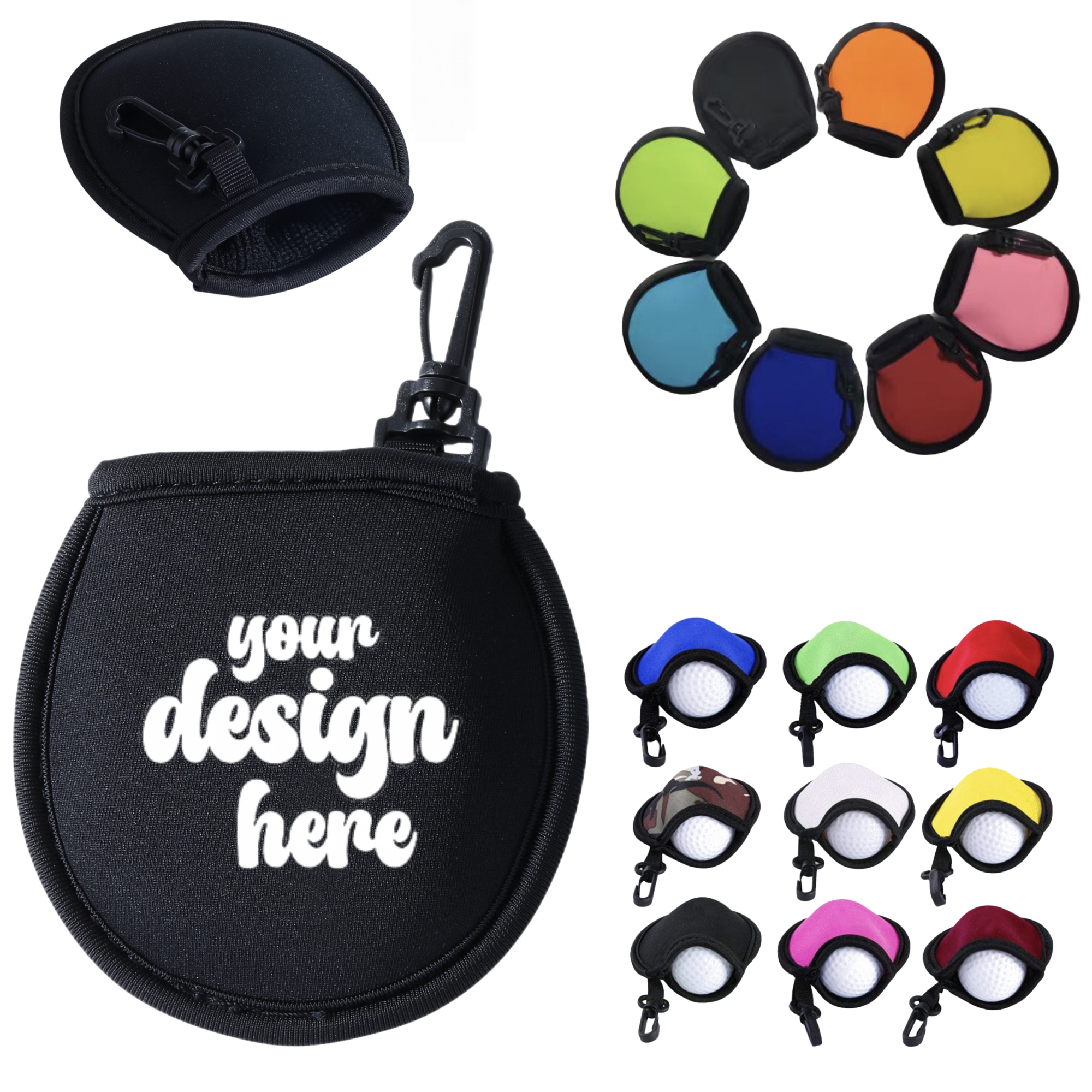 Golf Ball Cleaner Pouch 1