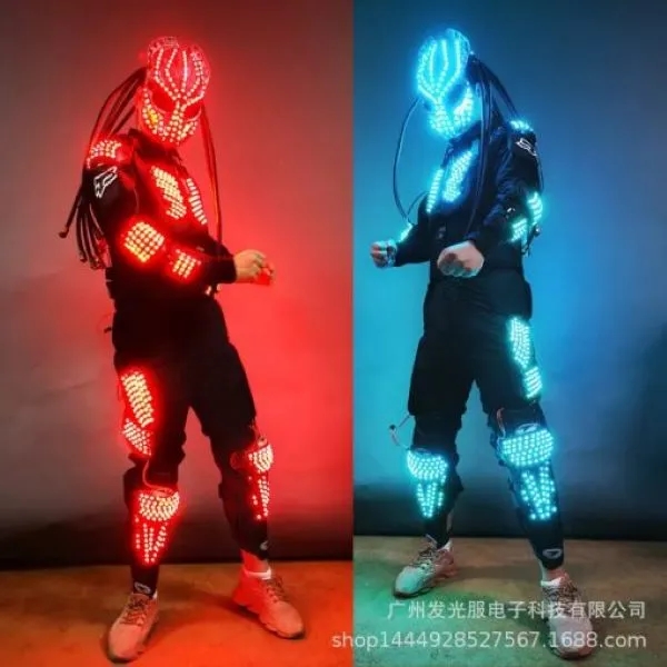 Interactive LED Robot Costume for Parties and Events 3