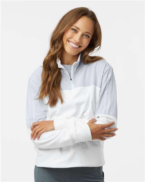 Women's Fleece Quarter-Zip Pullover - A601 14