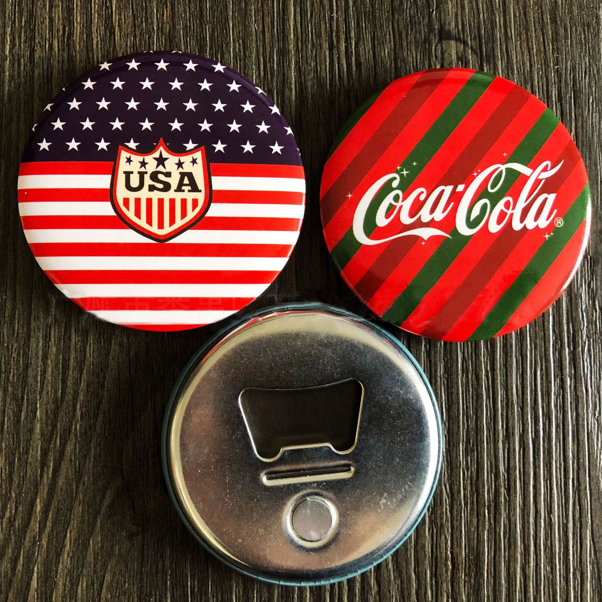 Tinolate Round Beer Opener 4