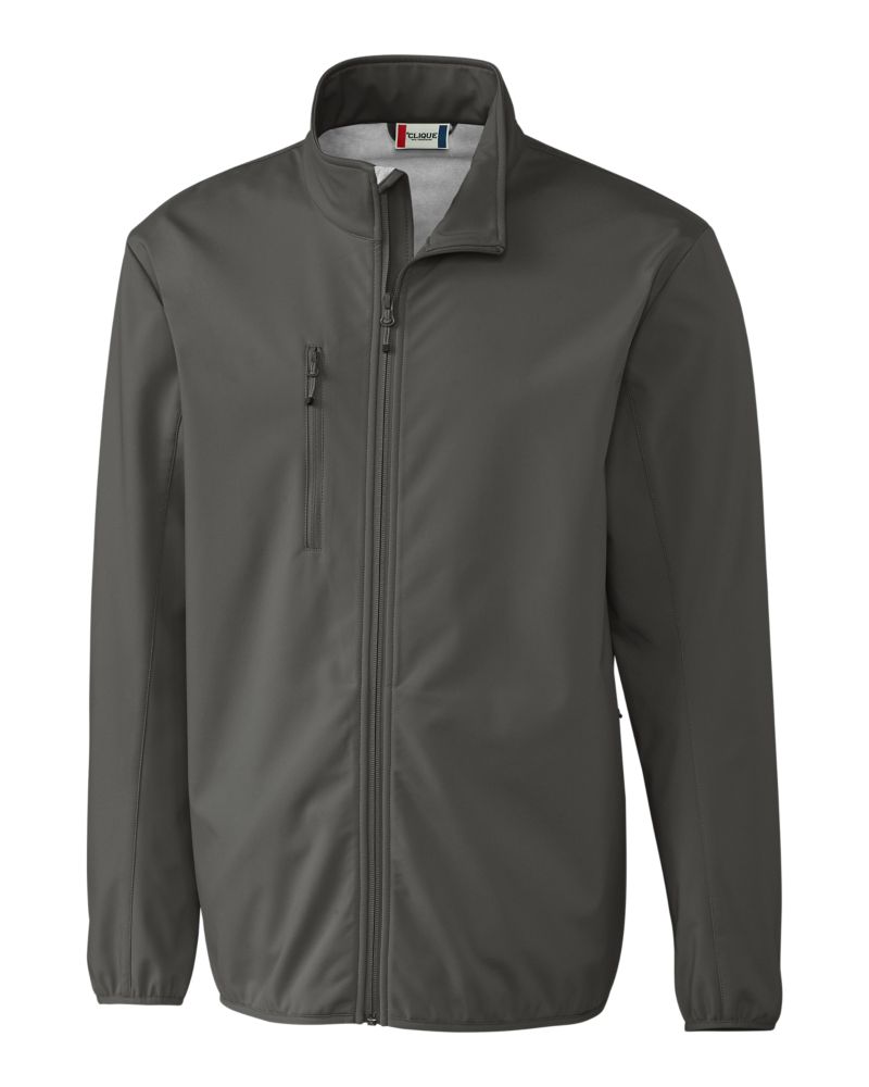 Clique Trail Recycled Stretch Softshell Mens Full Zip Jacket 22