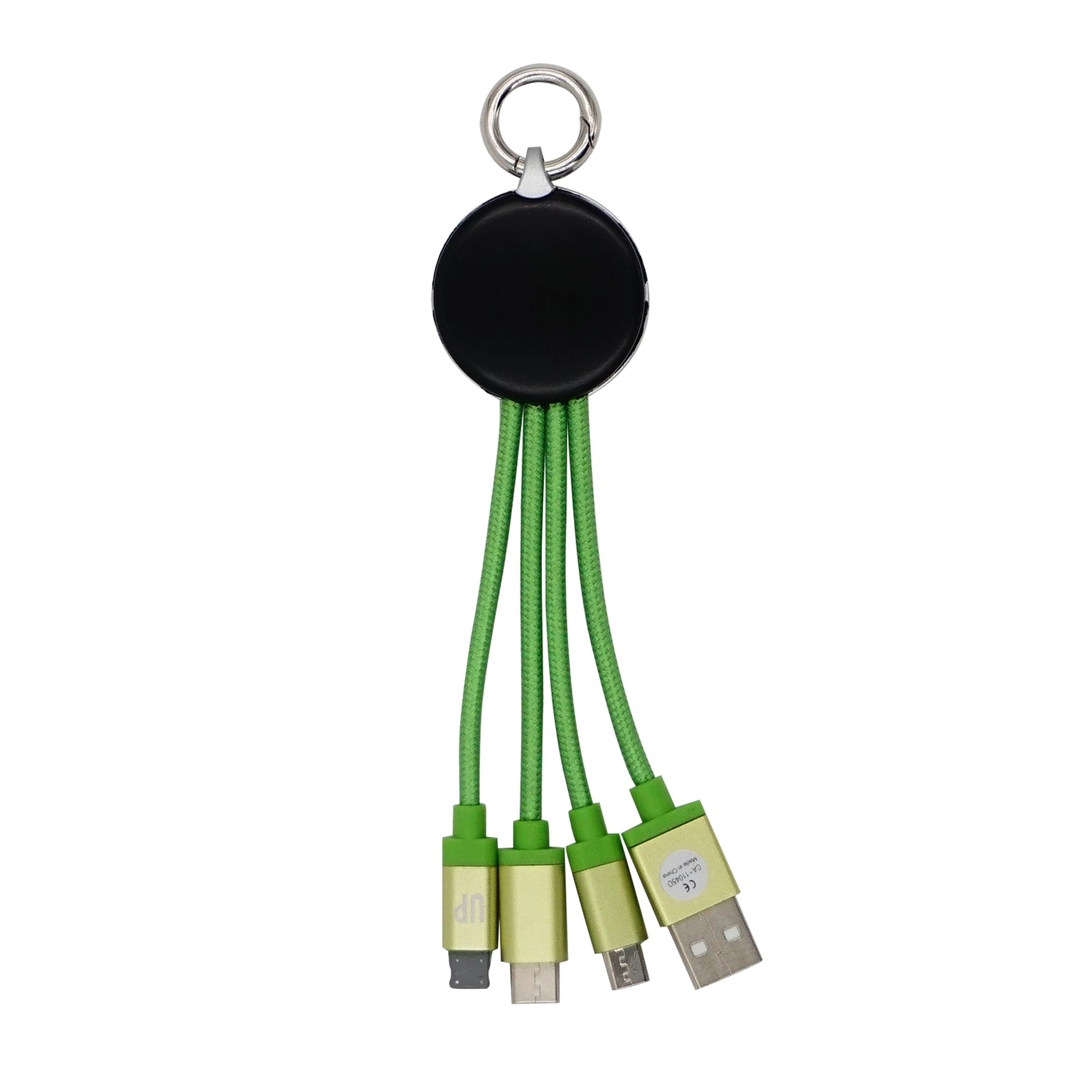 Metallic Logo Light Up Cable with Type C USB 8