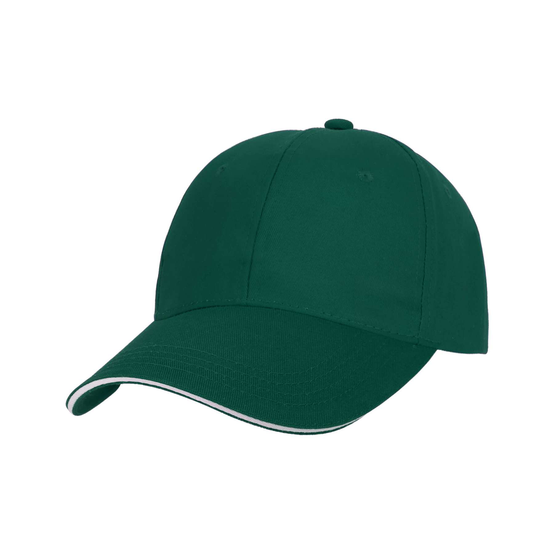 Structured Cotton Twill Sandwich Cap 8