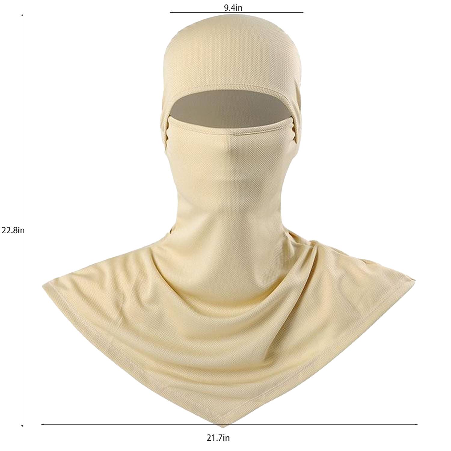 Polyester Sunblock Breathable Cycling Face Mask 5