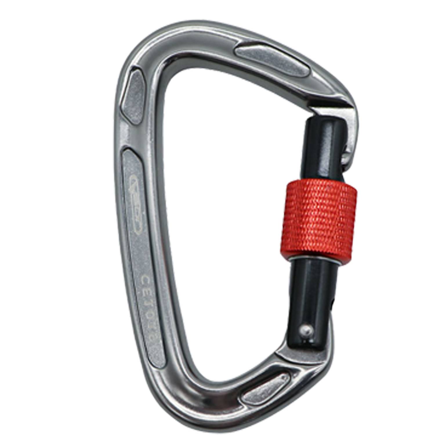 D Ring Climb Locking Carabiner Clip Lightweight and Strong 9
