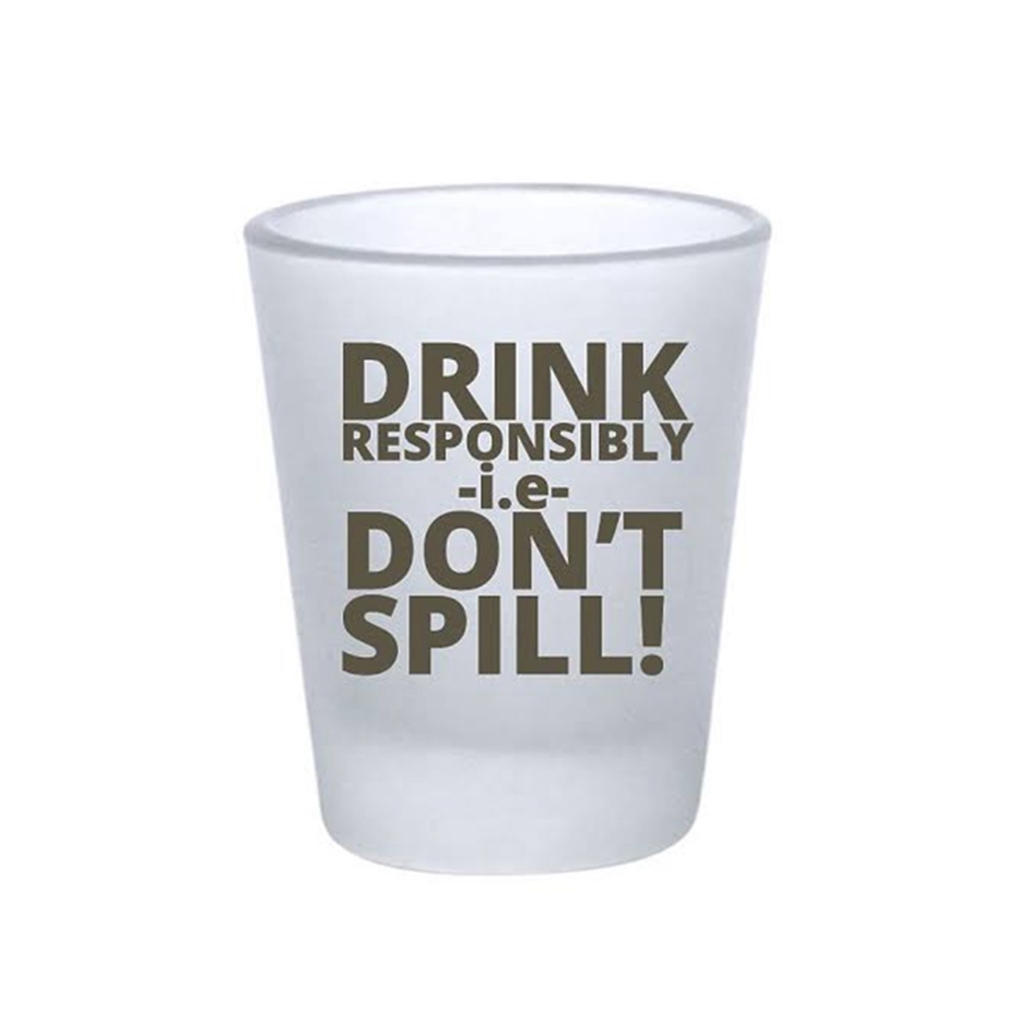 Frosted Clear Shot Glasses 1.75oz 2