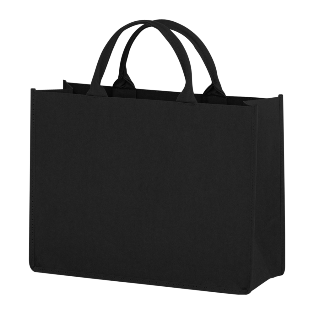 2-Bottle Horizontal Washable Kraft Wine Tote 7