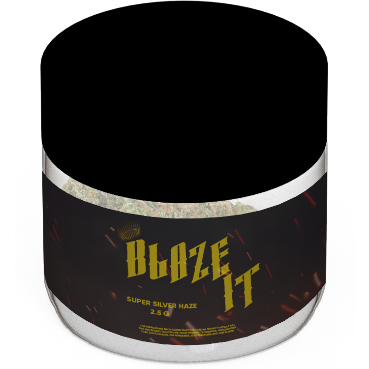 Custom Glass Jar – 2 oz – With Label 3