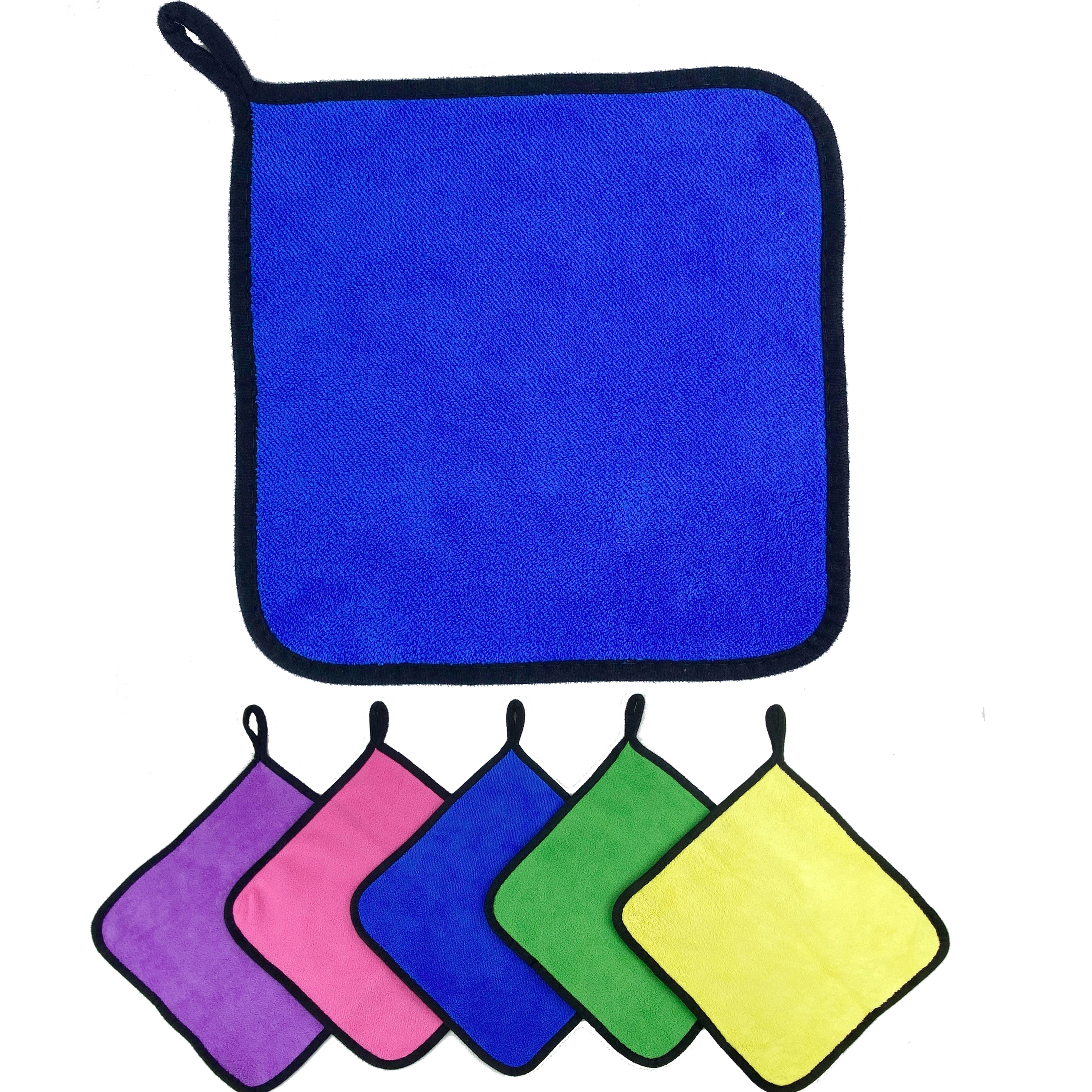 MOQ 100pcs Multi-usage Car Cleaning Microfiber Towel 4