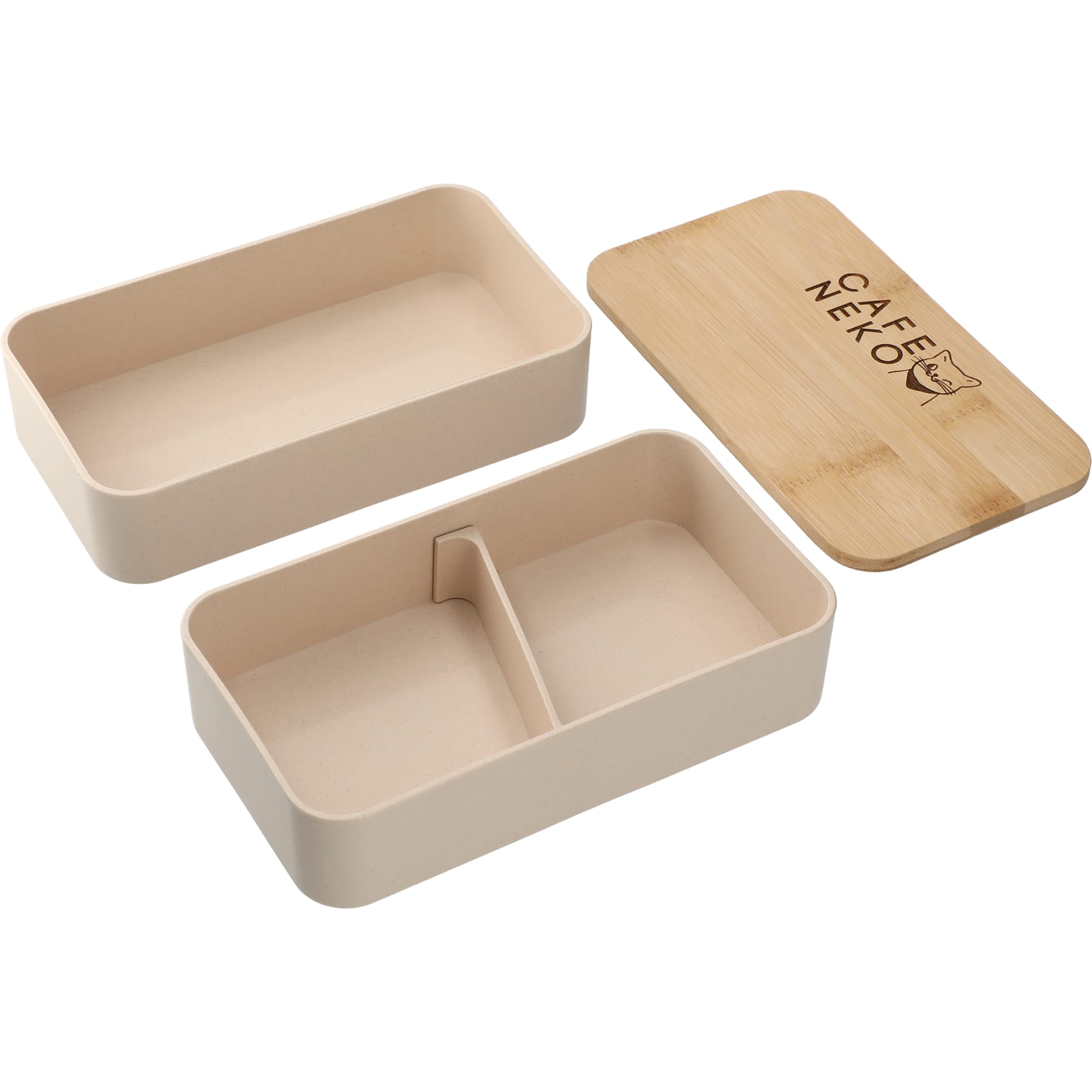 Stackable Bamboo Fiber Bento Box 19