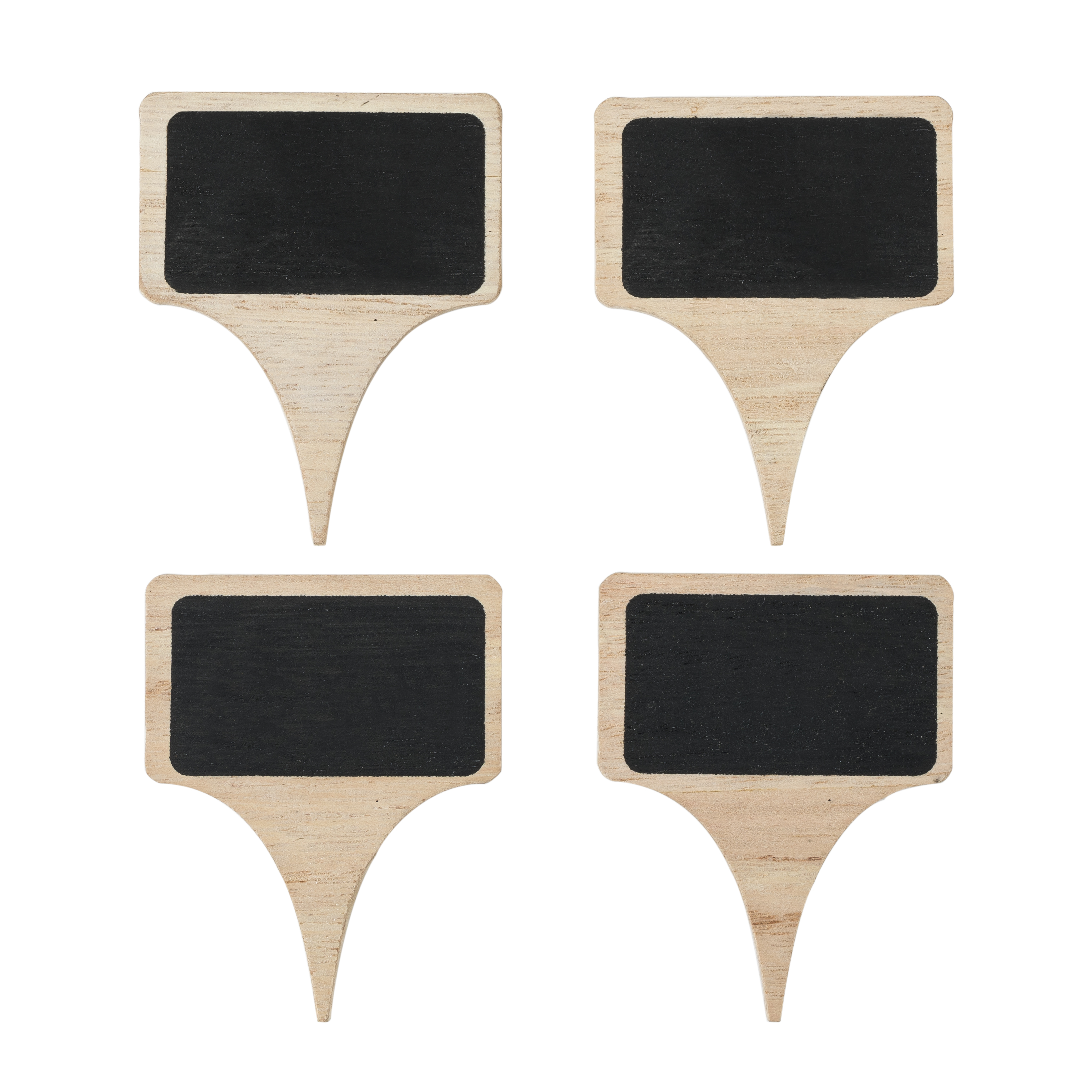 True® Wooden Cheese Marker, set of 4 4