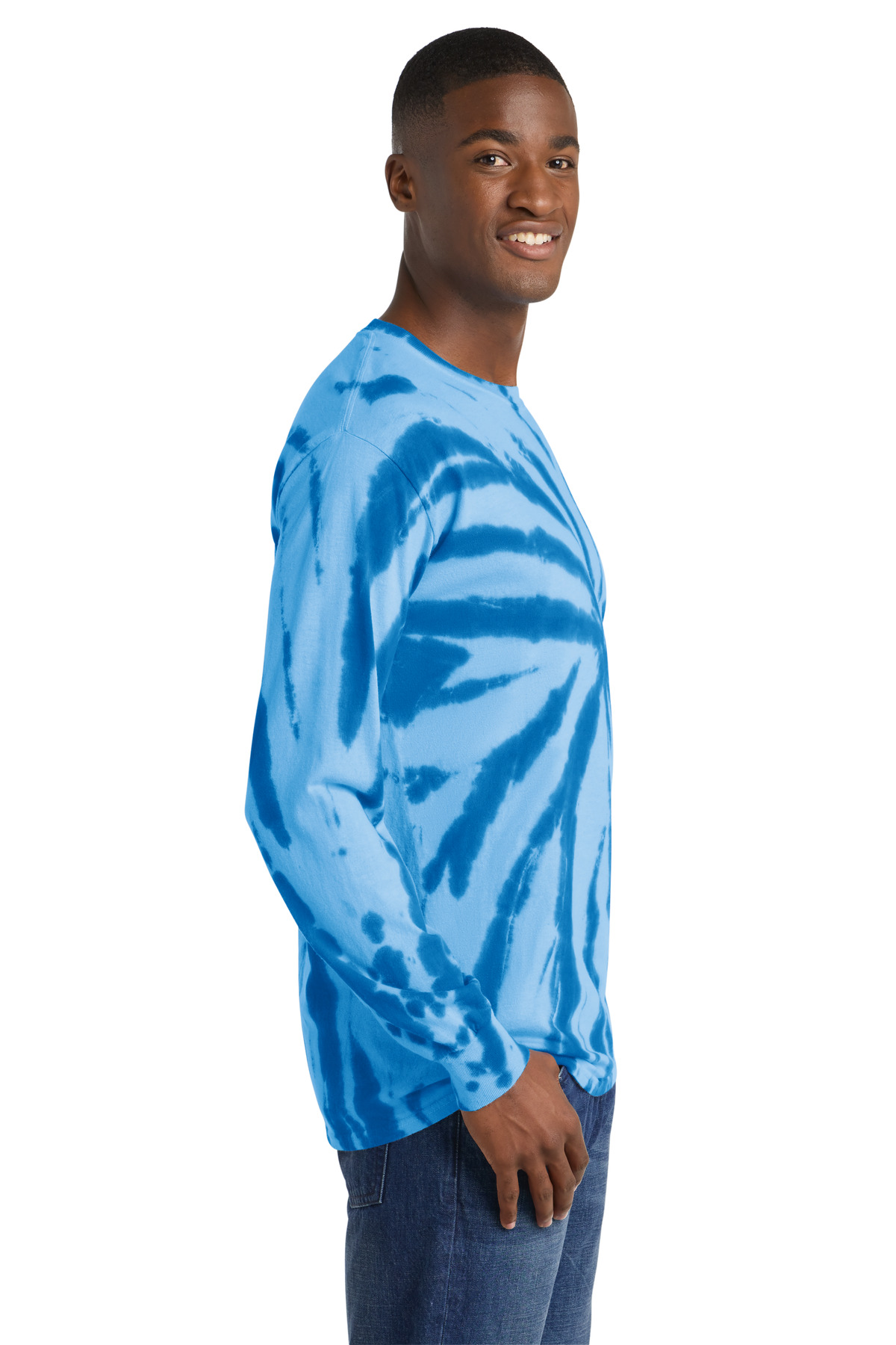 Port & Co Tie-Dye Long Sleeve Tee. PC147LS 57