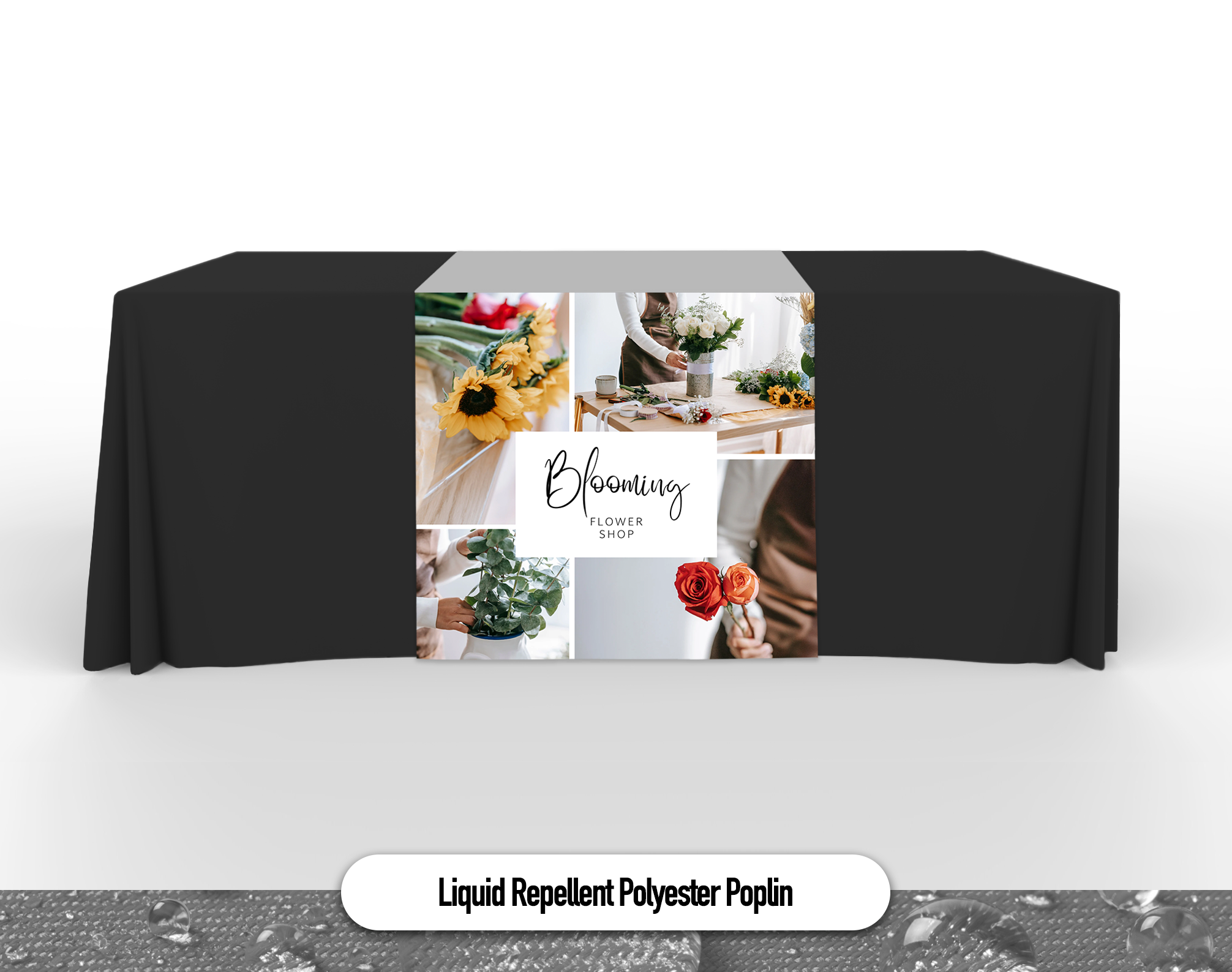 30" x 84" Liquid Repellent Table Runner