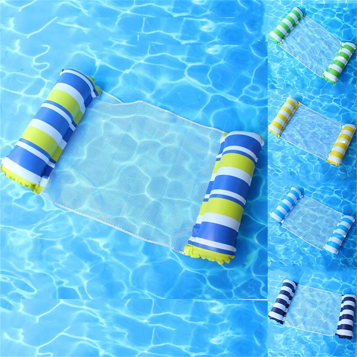 Inflatable Pool Floats Adult Size Water Hammock 2