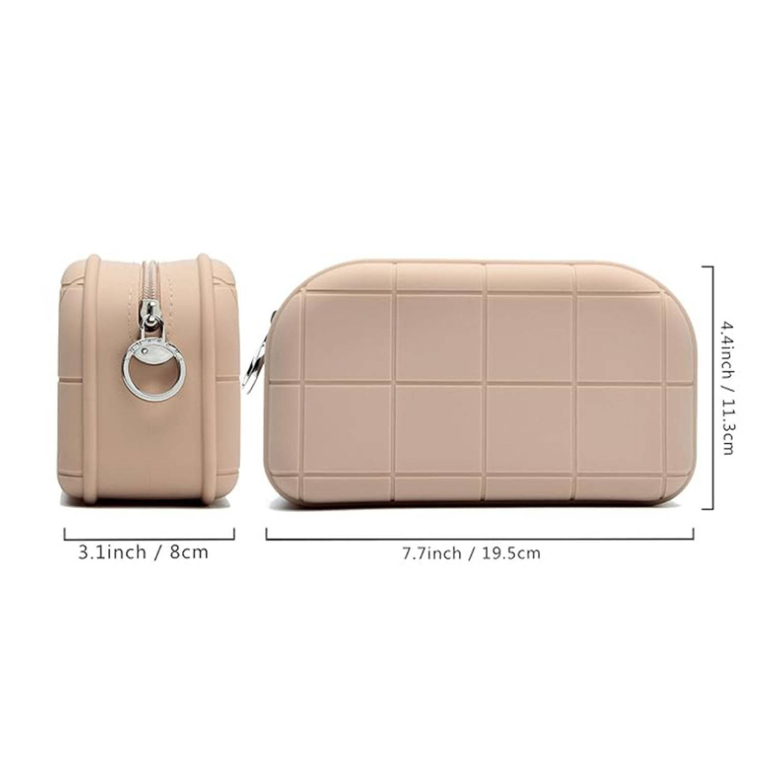 Waterproof Silicone Makeup Bag w/ Zipper 5