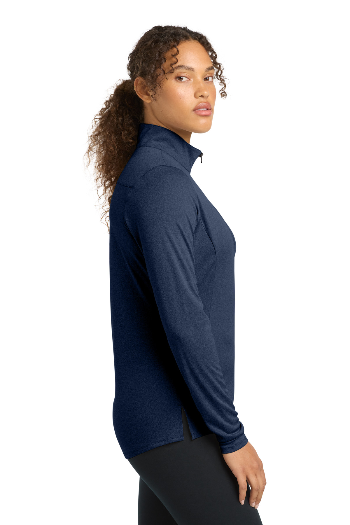 Sport-Tek Women's Endeavor 1/2-Zip Pullover. LST469, custom hoodie or sweatshirt with logo imprint 12