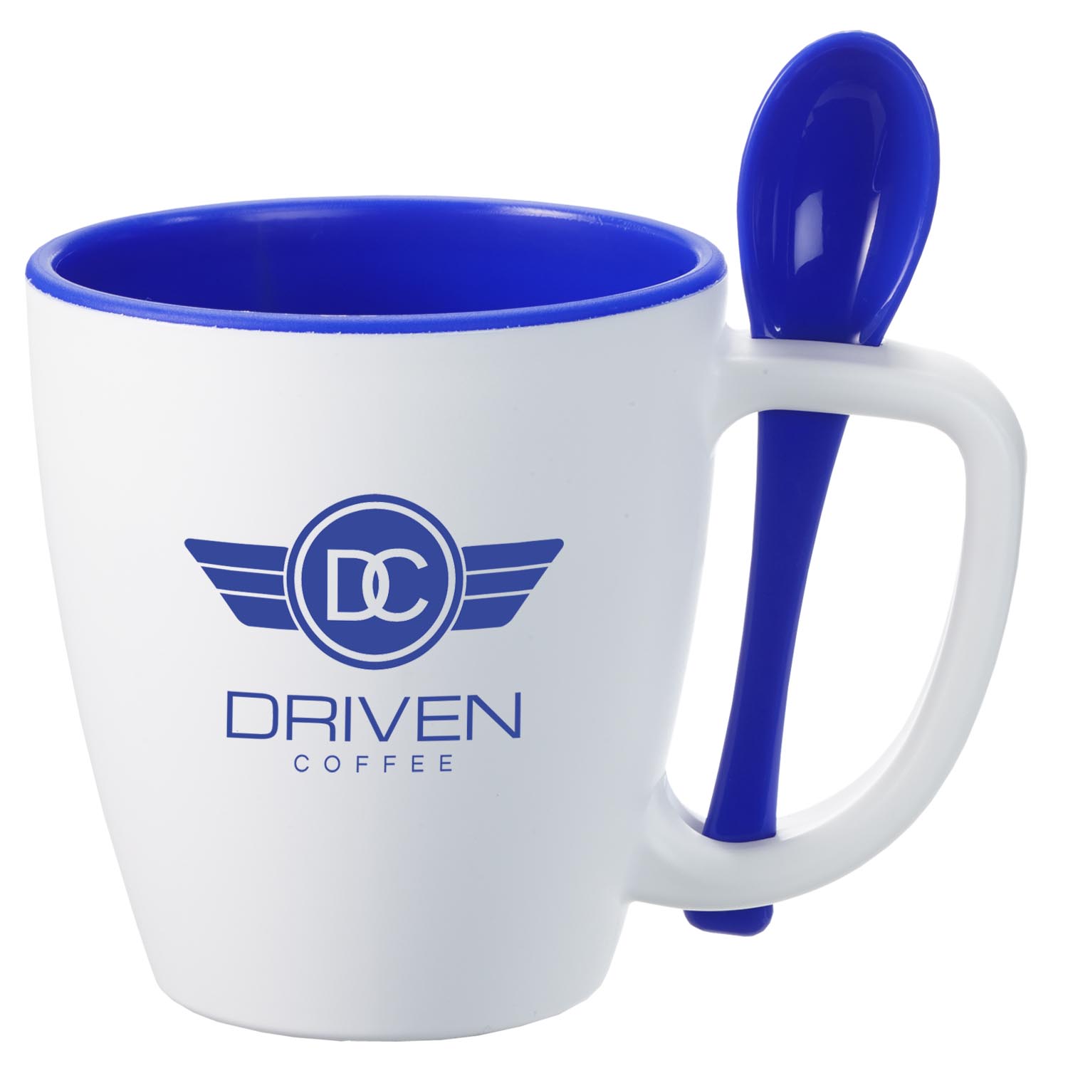 Double Wall Insulated Mug with Spoon, 14 oz. 9
