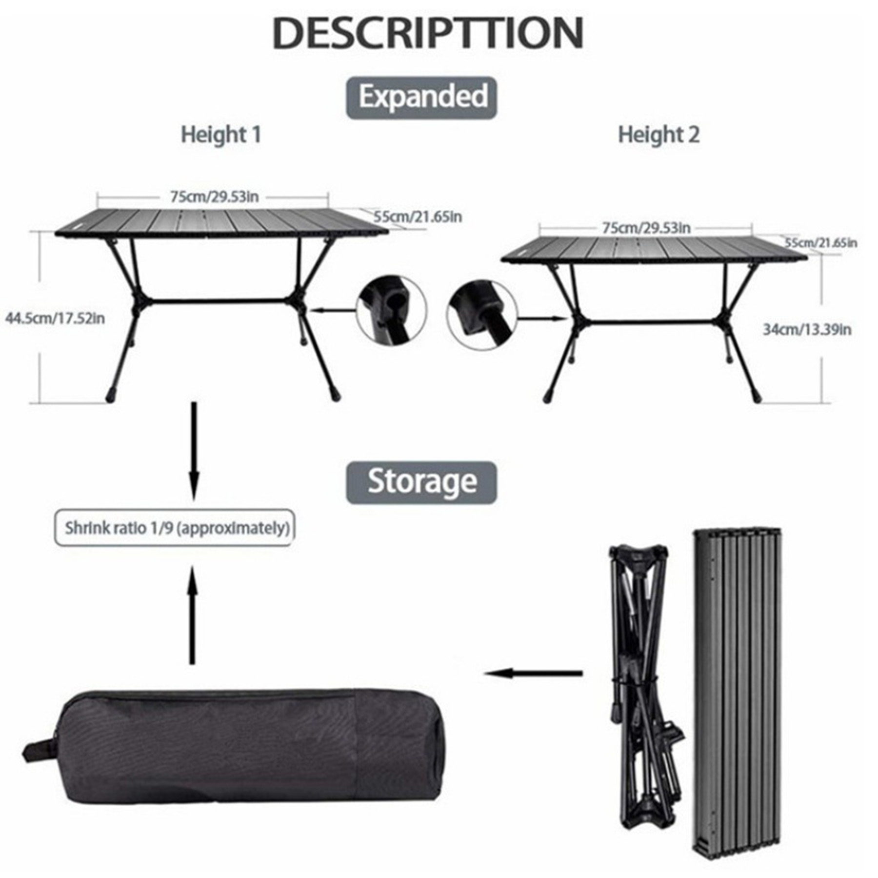 Foldable Camping Table 3
