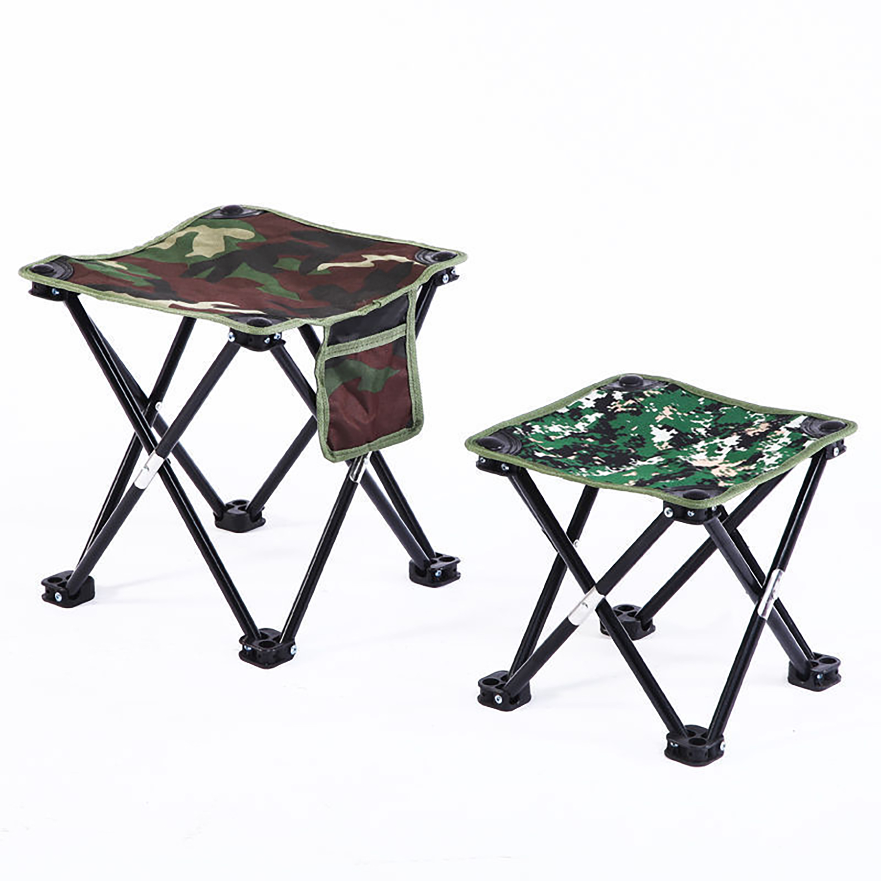 Portable Folding Stool Chairs for Adults Fishing/Hiking/Gardening and Beach 6