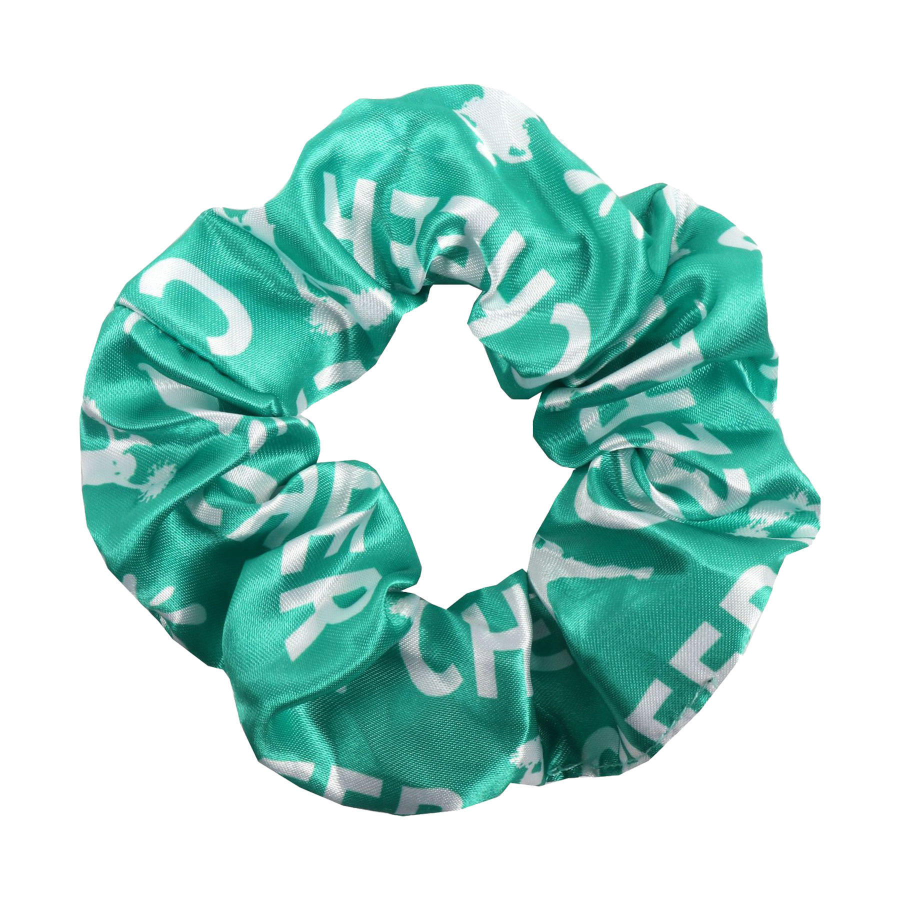 Full Color Printed Satin Silk Hair Scrunchies 39