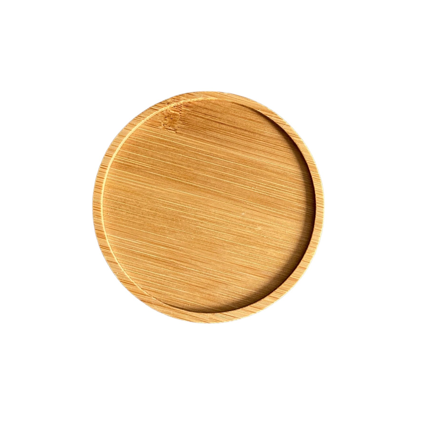 Round Bamboo Drinks Coaster 2