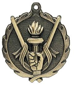 Victory Wreath Medal, 2 1/2" 2