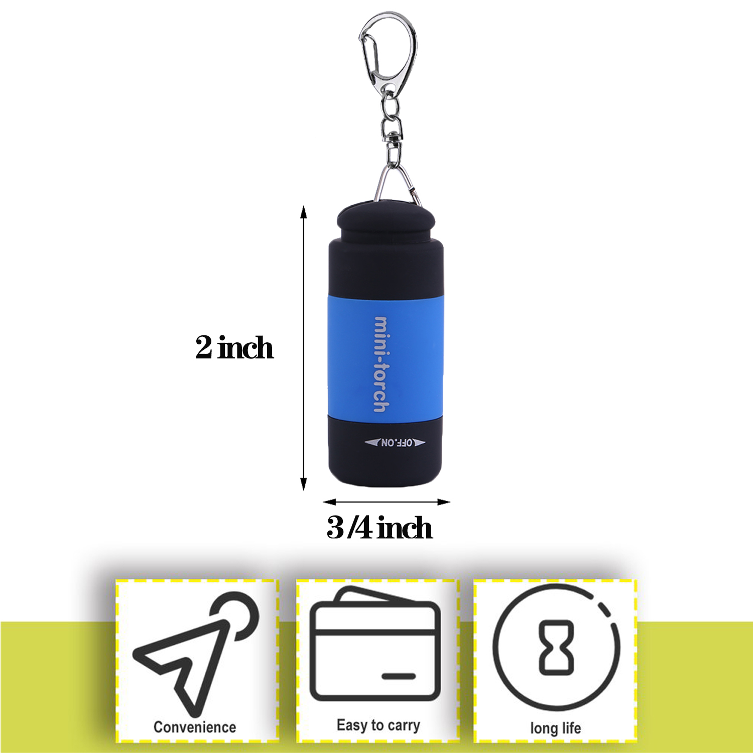 USB Rechargeable Mini Flashlight 3