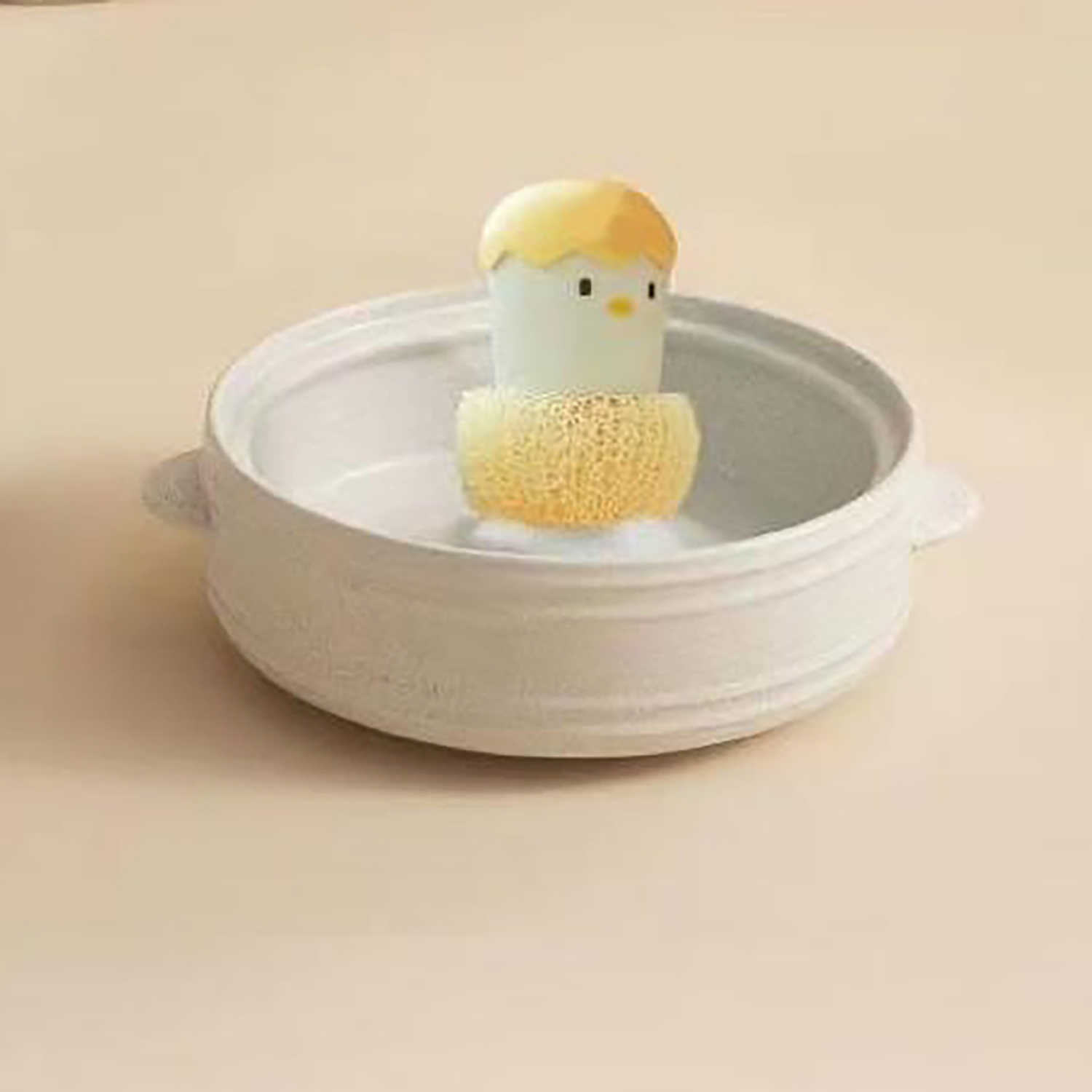 Decontaminating Cartoon Eggshell Pot Brush 2